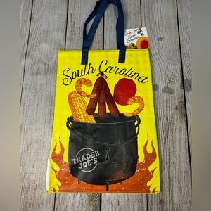 NWT Trader Joe's South Carolina Reusable Shopping Bag